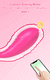 Vibrador de casal à longa distancia com aplicativo e 10 modos de vibração com estimulador na ponta - YOUVIBE (DISPONÍVEL SOMENTE EM FORTALEZA-CE) - Doce Pimenta