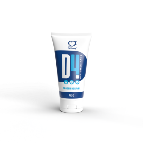 Lubrificante com Sensação Gelada - D4 Frozen 60g (DISPONÍVEL SOMENTE PARA A LOJA DE RECIFE-PE)