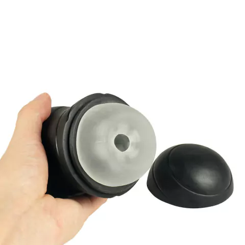 Masturbador Masculino com Saliências Internas em um Tubo em Forma de Lanterna (DISPONÍVEL SOMENTE PARA RECIFE-PE)