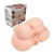 Imagem do Mini Masturbador em Formato Bumbum com 2 Orifícios Vagina e 1 Ânus (DISPONÍVEL SOMENTE PARA AS LOJAS DE RECIFE-PE)