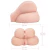 Mini Masturbador em Formato Bumbum com 2 Orifícios Vagina e 1 Ânus (DISPONÍVEL SOMENTE PARA AS LOJAS DE RECIFE-PE) - Doce Pimenta