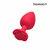 Plug Anal em Silicone com Base de Flor - Tamanho P - loja online