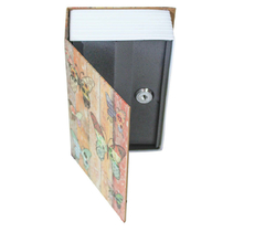 COFRE LIVRO BORBOLETA - KBS801-BOR - Diprimeira