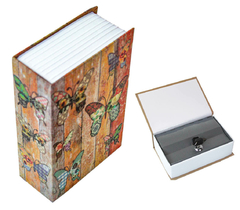 COFRE LIVRO BORBOLETA - KBS801-BOR