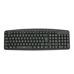 TECLADO OFFICE MULTIMIDIA USB COM FIO - 5+ - comprar online