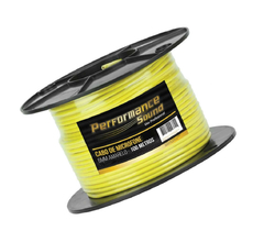 CABO DE MICROFONE ESTEREO 2X0,12MM - 6MM - AMARELO ( 100 METROS) - comprar online