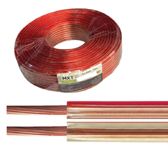 FIO PARALELO BICOLOR CRISTAL 2X1MM - ROLO 100 METROS