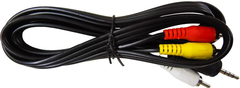 Cabo RCA Av - P3 Estéreo + 3 RCA Macho - 1.3m - Diprimeira