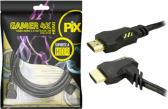 CABO HDMI 3 METROS 2.0 4K 19 PINOS 3D CHIP SCE POLIBEG GAMER
