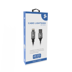 CABO LIGHTNING PARA USB A - 2.0 - 1,2m ALUMINUM MOBILE PREMIUM na internet