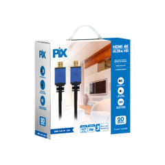 CABO HDMI 20 METROS 2.0MHZ 4K 19 PINOS - FUNÇÃO HDR - PIX - loja online