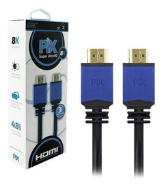Cabo HDMI Plus 2.1 PIX 8K HDR 19P - 3 METROS