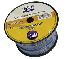 CABO DE MICROFONE BALANCEADO ESTÉREO 2X0.20MM - ROLO 100 METROS na internet