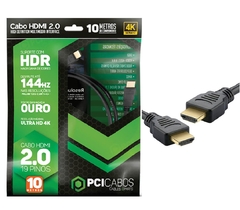 CABO HDMI 10 METROS 2.0MHZ 4K 19 PINOS - comprar online
