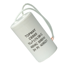 CAPACITOR DE PARTIDA ACV 10UF X 450V - 10UF X 450VAC - CBB60 - comprar online