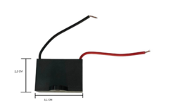 CAPACITOR DE PARTIDA ACV 1,5UF X 450V - 1,5UF X 450VAC - CBB61 - comprar online