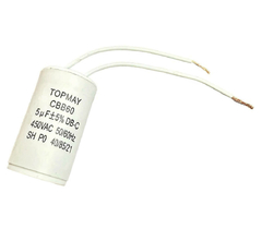 CAPACITOR ACV DE PARTIDA 5UF X 440VAC - 5 UF X 440VAC - Diprimeira