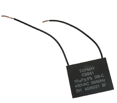 CAPACITOR DE PARTIDA ACV 10UF X 450V - 10UF X 450VAC - CBB61 - comprar online