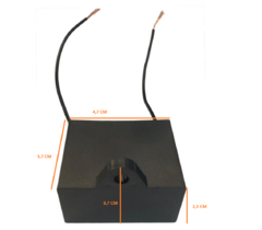CAPACITOR DE PARTIDA ACV 10UF X 450V - 10UF X 450VAC - CBB61 - Diprimeira