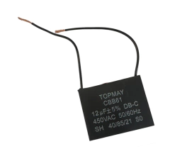 CAPACITOR DE PARTIDA ACV 12UF X 450V - 12UF X 450VAC - CBB61