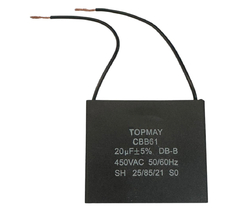 CAPACITOR DE PARTIDA ACV 20UF X 450V - 20UF X 450VAC - CBB61