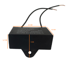 CAPACITOR DE PARTIDA ACV 5UF X 450V - 5X450V - CBB61 - comprar online