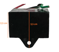 CAPACITOR DE PARTIDA 4,5UF + 3UF X 250V - 4,5 + 3 X250V - ACV na internet
