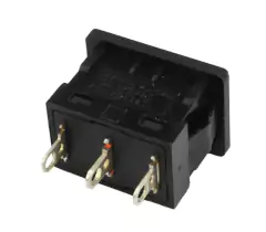 CHAVE GANGORRA 3 POLOS - KCD1/203 PRETO - 3 POSIÇÕES na internet