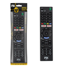 CONTROLE REMOTO COMPATIVEL SONY RMT-TX300B - NETFLIX - MARCA PIX