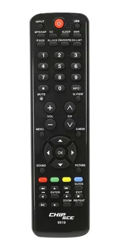 CONTROLE REMOTO H-BUSTER LCD HTR-D19 PRETO