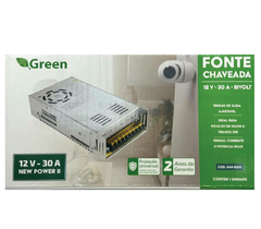 FONTE CHAVEADA METAL 12V 30A - 360W BIVOLT - CHIPSCE na internet