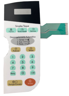 MEMBRANA COMPATIVEL LG / GOLDSTAR MS 74ML - MS116ML - Diprimeira