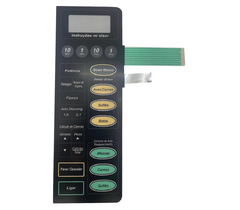 MEMBRANA COMPATIVEL PANASONIC NN 7956 PRETA RETA - NN7956