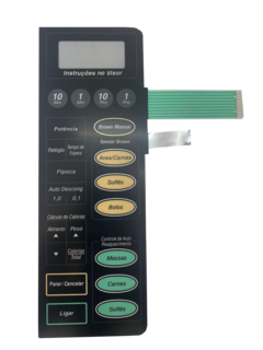 MEMBRANA COMPATIVEL PANASONIC NN 7956 PRETA RETA - NN7956 - comprar online