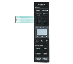 MEMBRANA COMPATIVEL MICROONDAS ELECTROLUX ME 23P / ME23S - PRETA