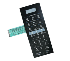 MEMBRANA COMPATIVEL MICROONDAS ELECTROLUX ME3EP / ME 3EP - PRETA na internet