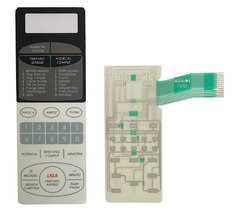 MEMBRANA COMPATIVEL MICROONDAS SHARP RB4H46 / 5H66 BRANCA