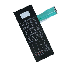 MEMBRANA COMPATIVEL MICROONDAS LG MS3097 AR - MFM 62719602 PRETA - Diprimeira