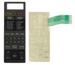MEMBRANA COMPATIVEL MICROONDAS SHARP RB 4B26 PRETA - RB4B26