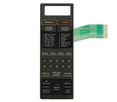 MEMBRANA COMPATIVEL MICROONDAS SHARP RB 4B26 PRETA - RB4B26 na internet