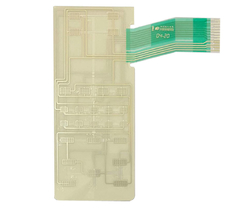 MEMBRANA COMPATIVEL MICROONDAS SHARP RB 4B26 PRETA - RB4B26 - Diprimeira
