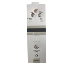 PAINEL DECORATIVO COMPATIVEL GELADEIRA BRASTEMP ATIVE 6º SENTIDO - comprar online