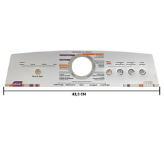 ADORNO / PAINEL DECORATIVO COLANTE MAQUINA DE LAVAR - BWL11A 11KG PRATA - BWL 11A ATIVE! na internet
