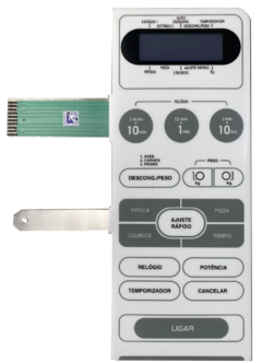 MEMBRANA COMPATIVEL CCE MW1350 - MW 1350 - comprar online