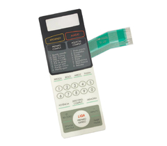 MEMBRANA COMPATIVEL MICROONDAS SHARP RB4B26 - RB 4B26 - BRANCA - Diprimeira