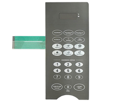 MEMBRANA COMPATIVEL MICROONDAS MIDEA MM30EL1VB - MM 30 EL1VB - ESPELHADA