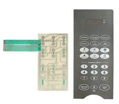 MEMBRANA COMPATIVEL MICROONDAS MIDEA MM30EL1VB - MM 30 EL1VB - ESPELHADA - Diprimeira