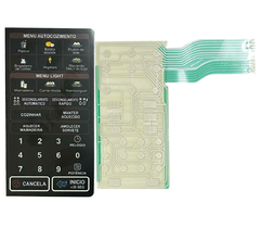 MEMBRANA COMPATIVEL MICROONDAS LG MS3047G - 12 PISTAS - Diprimeira
