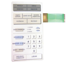 MEMBRANA COMPATIVEL MICROONDAS CCE MW1480/1550 COM DOURADOR - comprar online