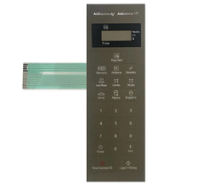 MEMBRANA COMPATIVEL MICROONDAS PANASONIC NN ST 27 LW - NNST27LW - ESPELHADA